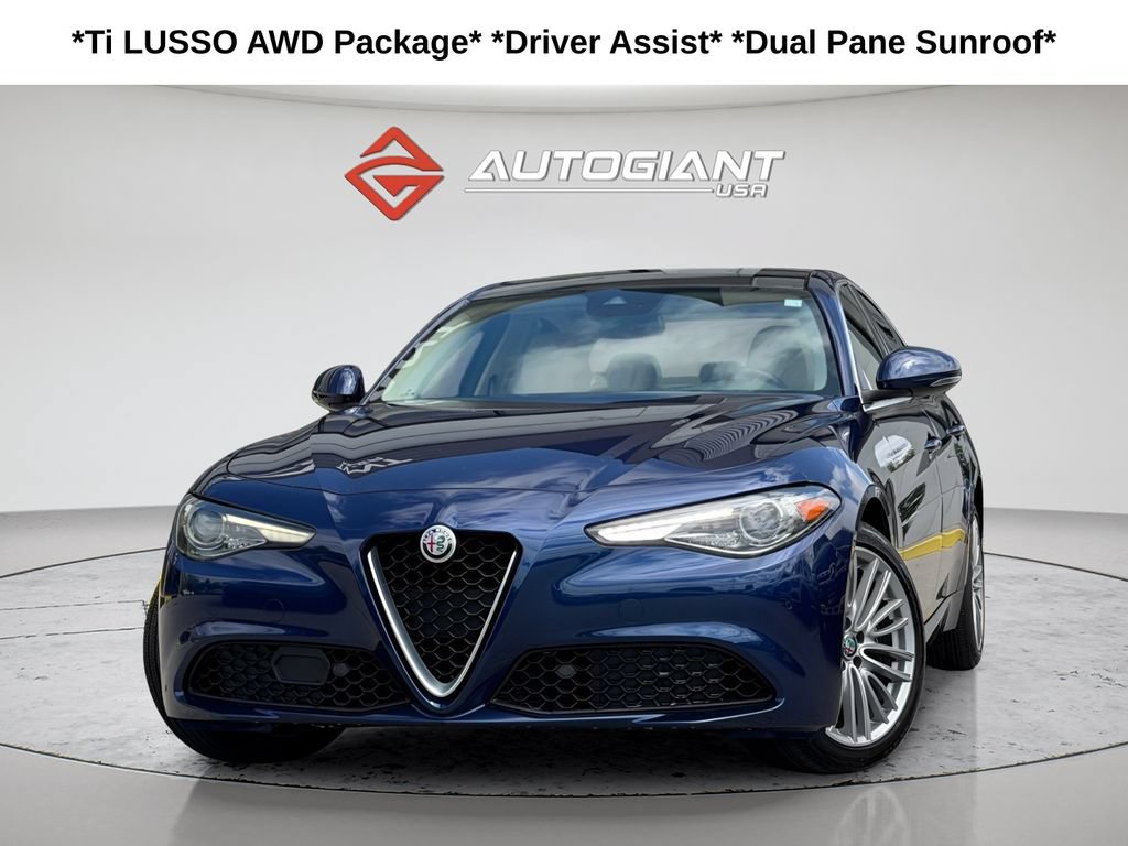 Used 2019 Alfa Romeo Giulia Ti w/ Quick Order Package 22X Lusso AWD/4WD image 1