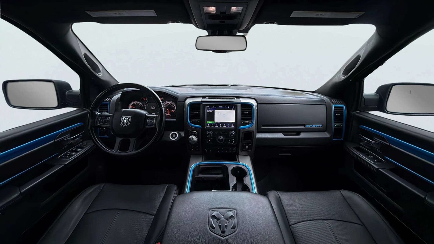 Used 2018 RAM 1500 Sport w/ Hydro Blue Sport Package AWD/4WD image 9