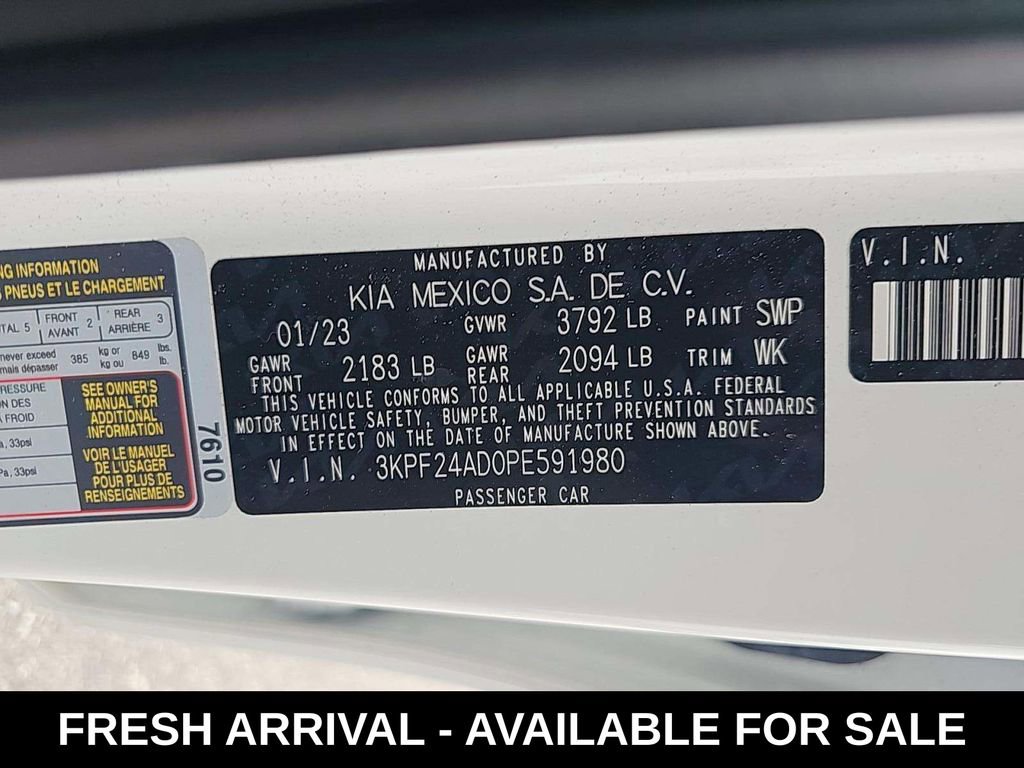 Used 2023 Kia Forte LXS image 16