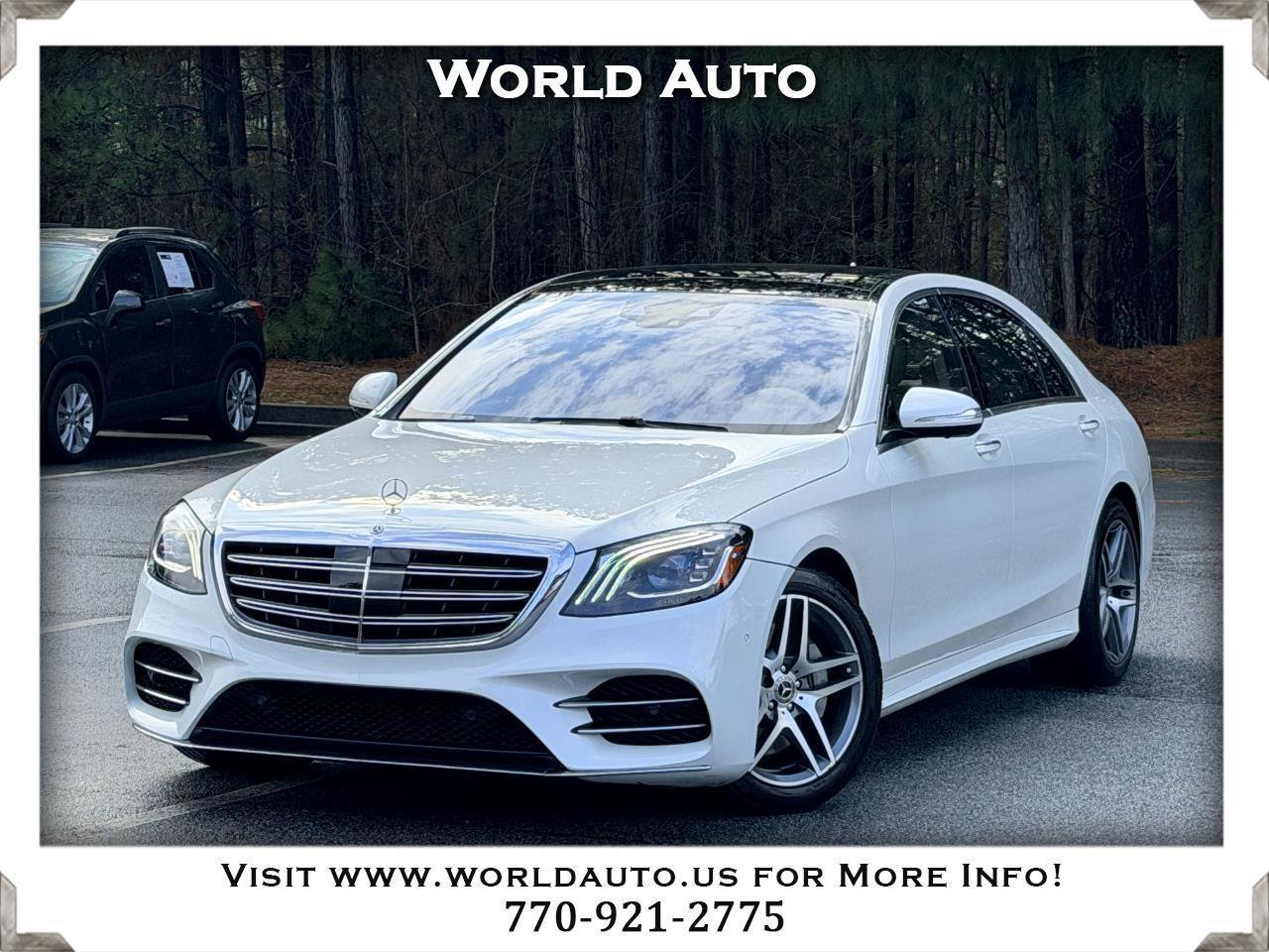 Used 2018 Mercedes-Benz S 450 4MATIC Sedan image 1