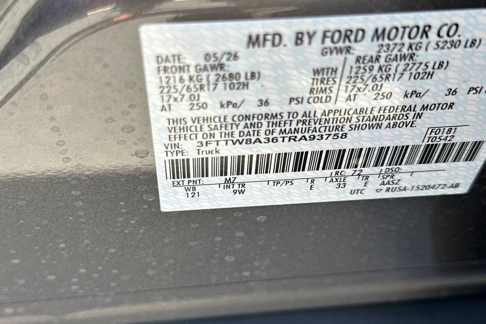 New 2026 Ford Maverick XL FWD image 22