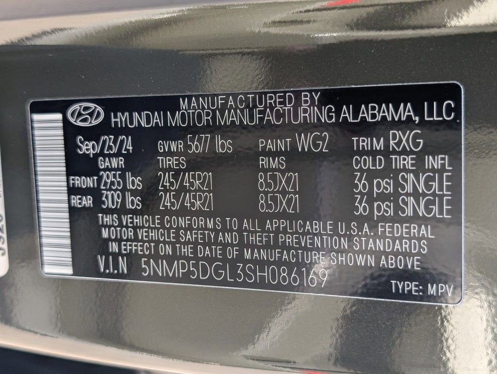 New 2025 Hyundai Santa Fe Calligraphy image 70