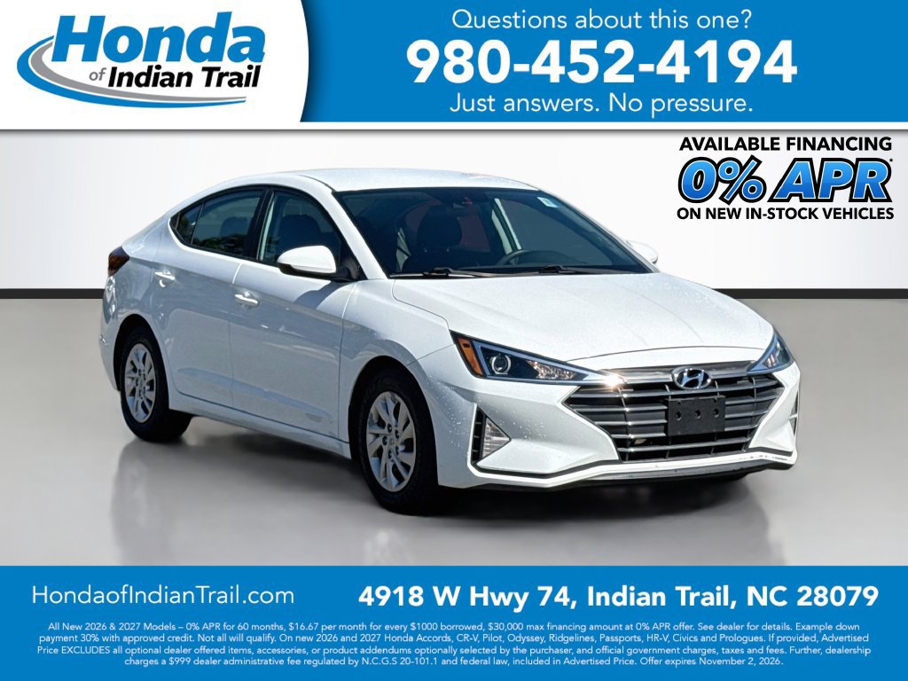 Used 2020 Hyundai Elantra SE w/ Cargo Package (C1) FWD 360° Tour