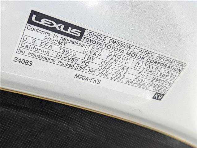 Used 2022 Lexus UX 200 w/ Accessory Package (Z2) FWD image 23