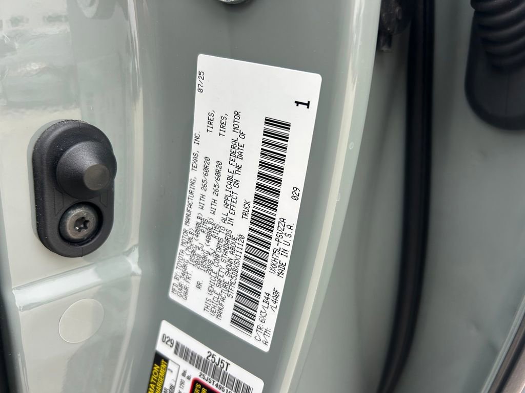 Certified 2025 Toyota Tundra 1794 Edition AWD/4WD image 10