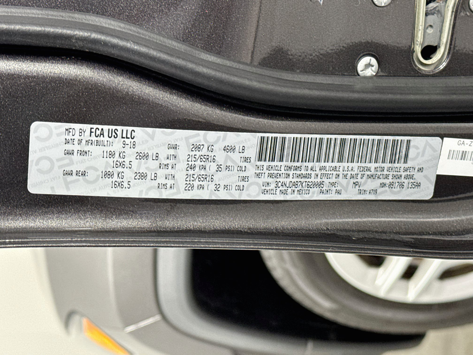 Used 2019 Jeep Compass Sport AWD/4WD image 32