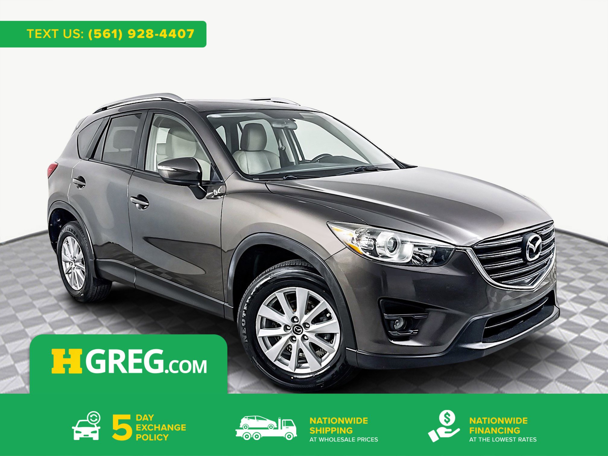 Used 2016 MAZDA CX-5 Touring w/ Bose/Moonroof Package image 1