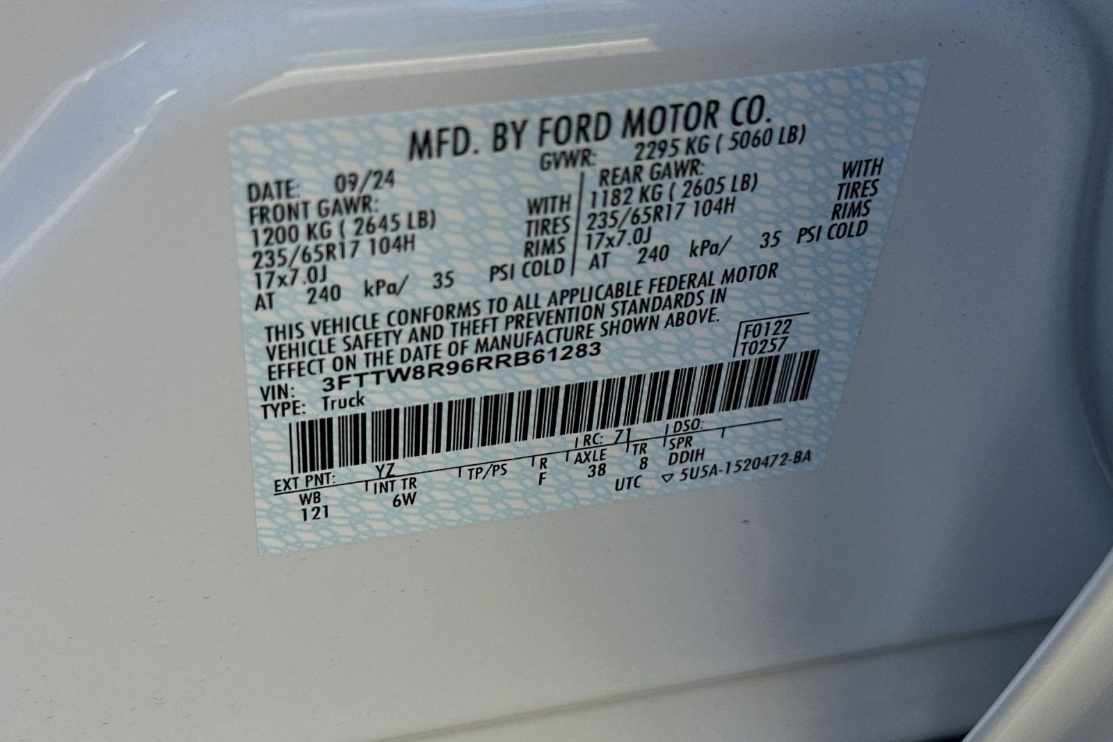 New 2024 Ford Maverick Tremor w/ Tremor Off-Road Package image 28