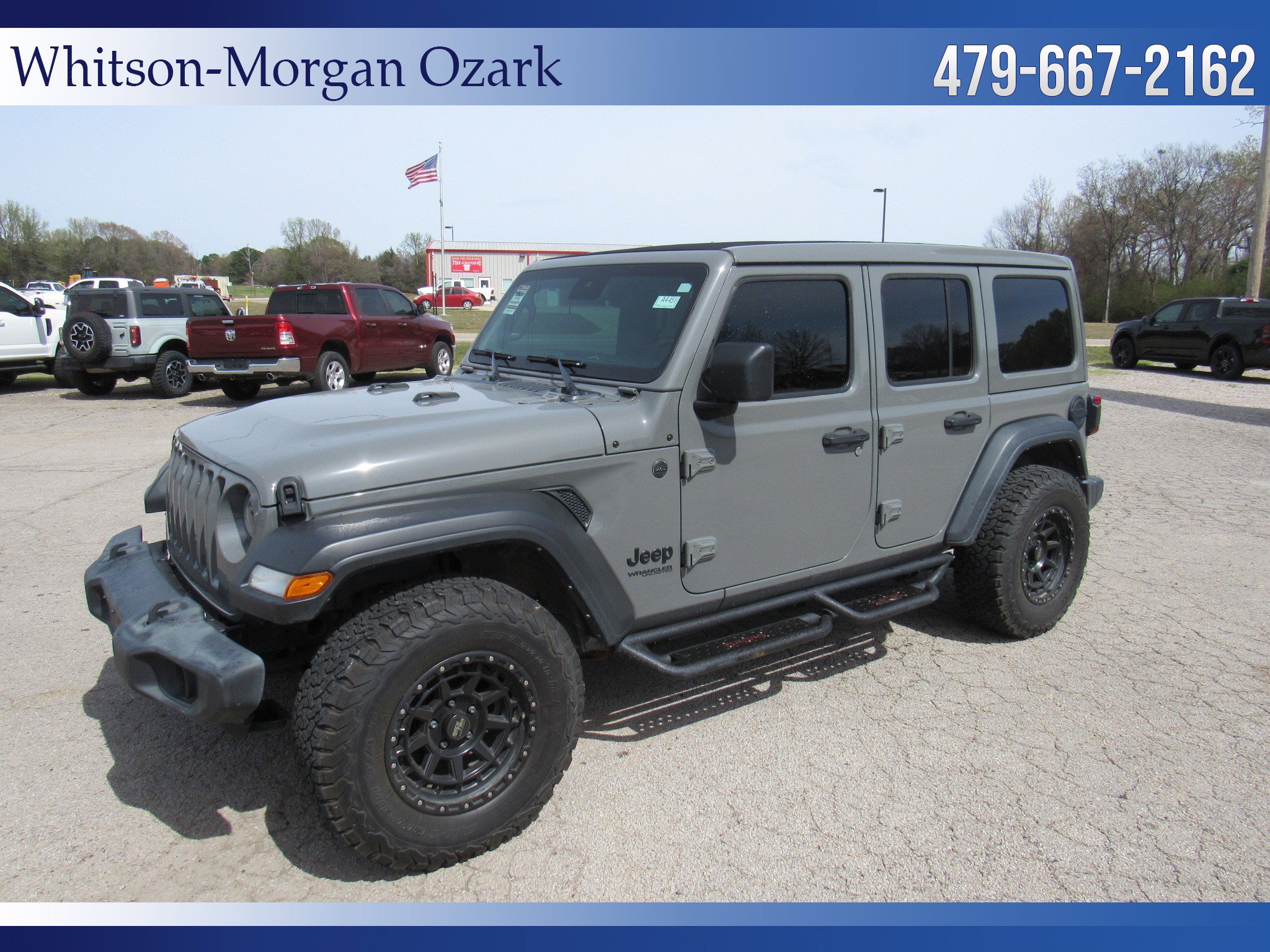 Used 2022 Jeep Wrangler Unlimited Sport S w/ Sun And Sound Package image 3