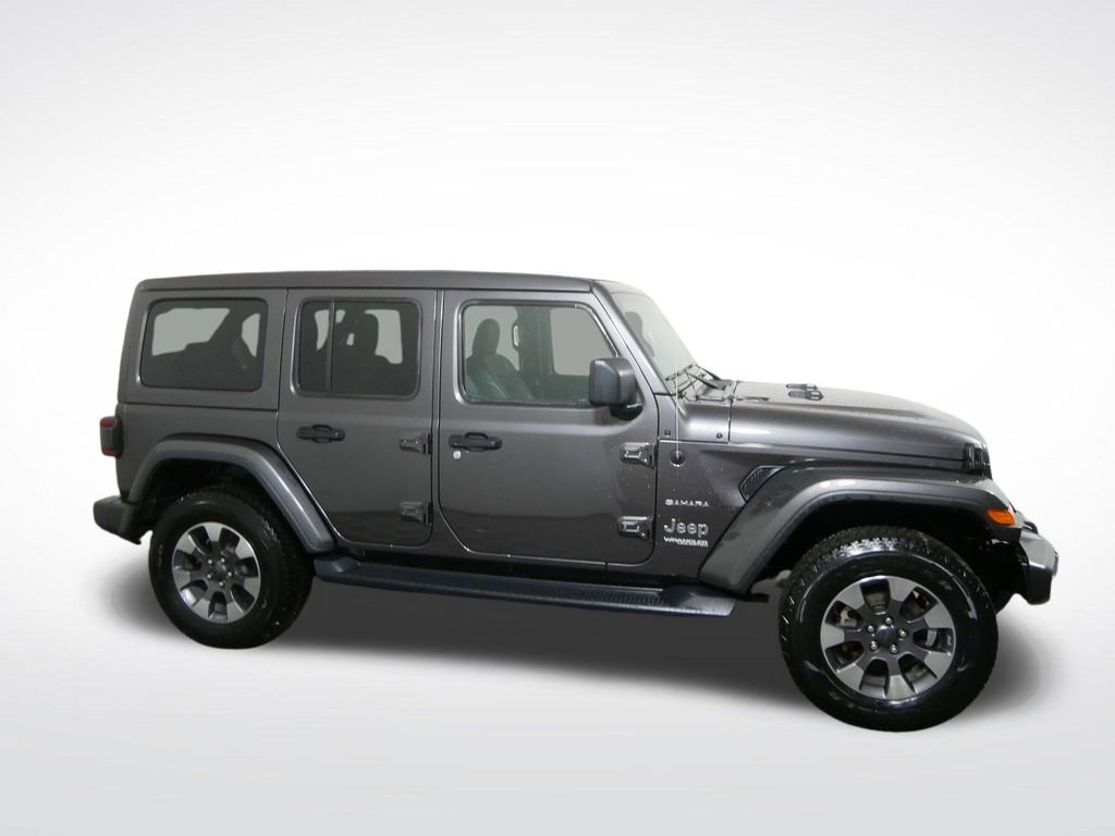 Used 2021 Jeep Wrangler Unlimited Sahara w/ Uconnect 4C Nav & Sound Group image 2