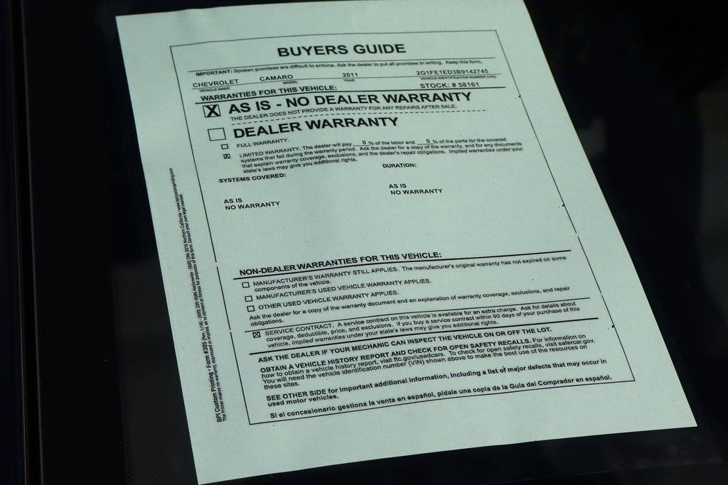 Used 2011 Chevrolet Camaro LS RWD image 41