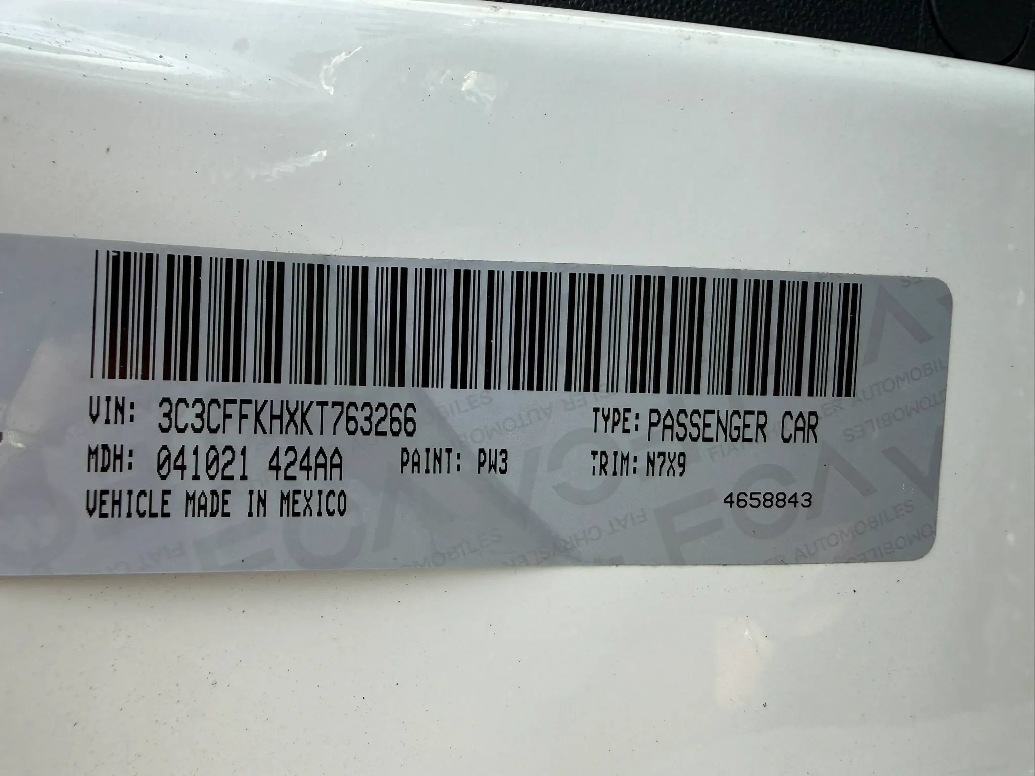 Used 2019 FIAT 500 Pop FWD image 49