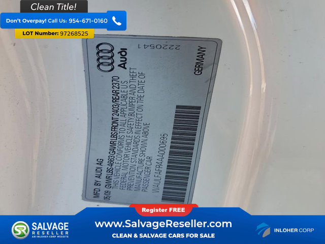 Used 2010 Audi A5 2.0T Premium Plus image 16