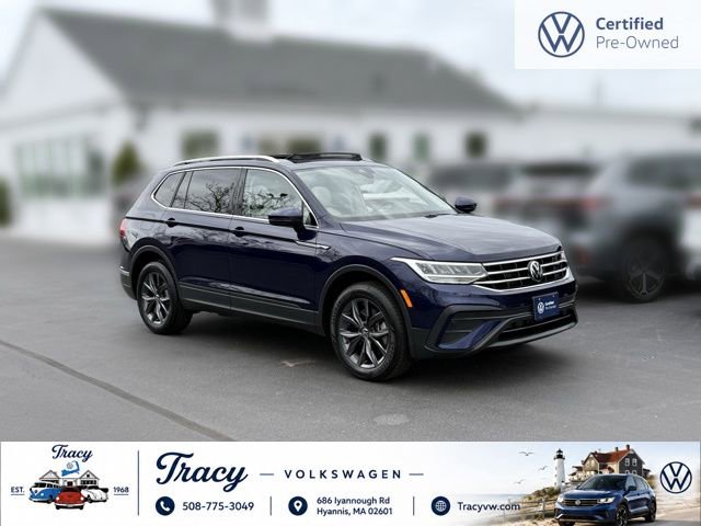 Certified 2023 Volkswagen Tiguan SE w/ Panoramic Sunroof Package FWD image 1