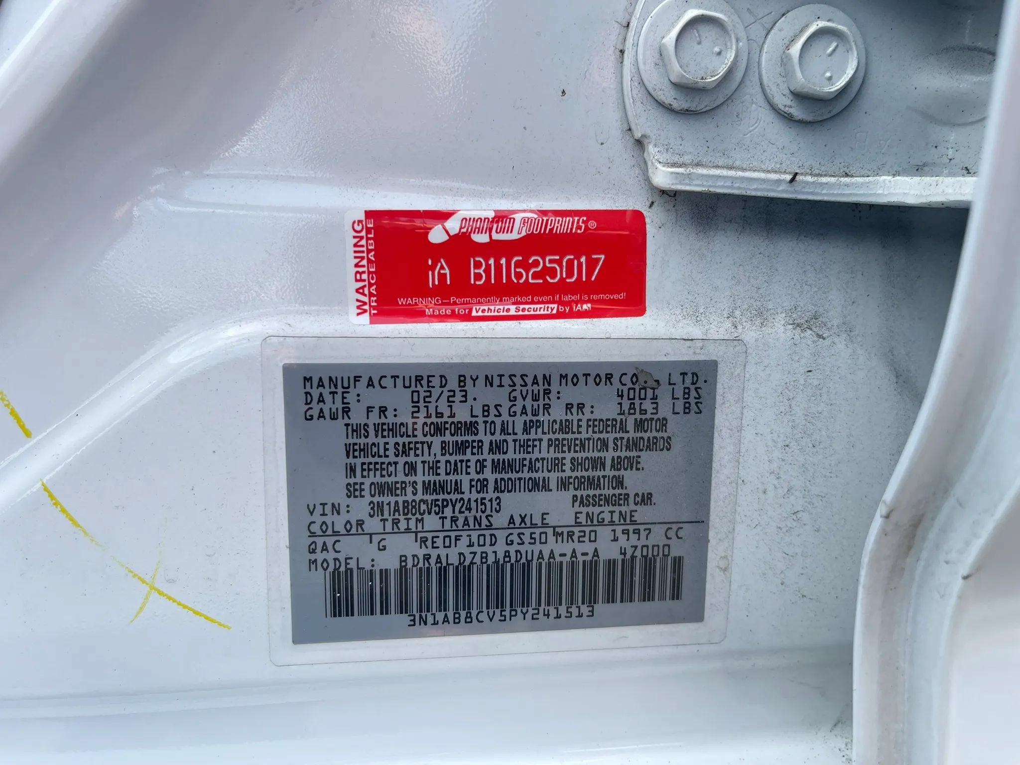 Used 2023 Nissan Sentra SV w/ All-Weather Package FWD image 26