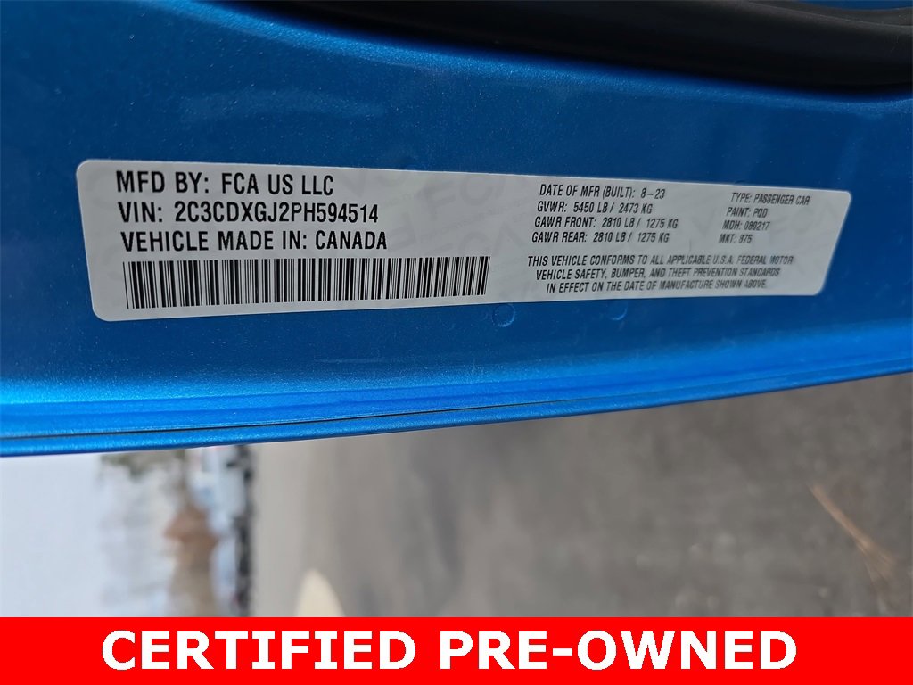 Certified 2023 Dodge Charger Scat Pack w/ Plus Group image 35