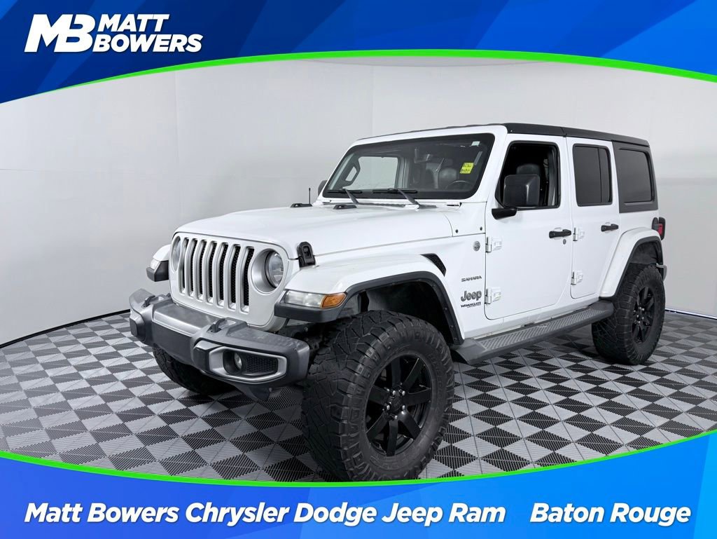 Used 2018 Jeep Wrangler Unlimited Sahara