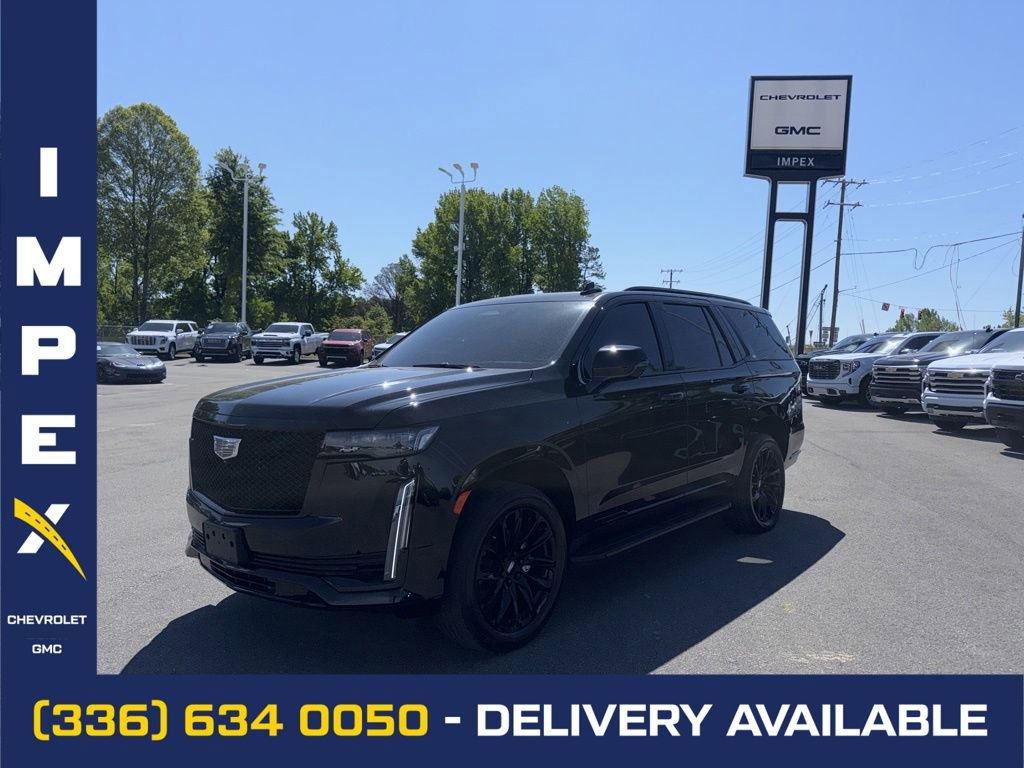 Used 2023 Cadillac Escalade Sport w/ LPO, ONYX Package AWD/4WD image 1