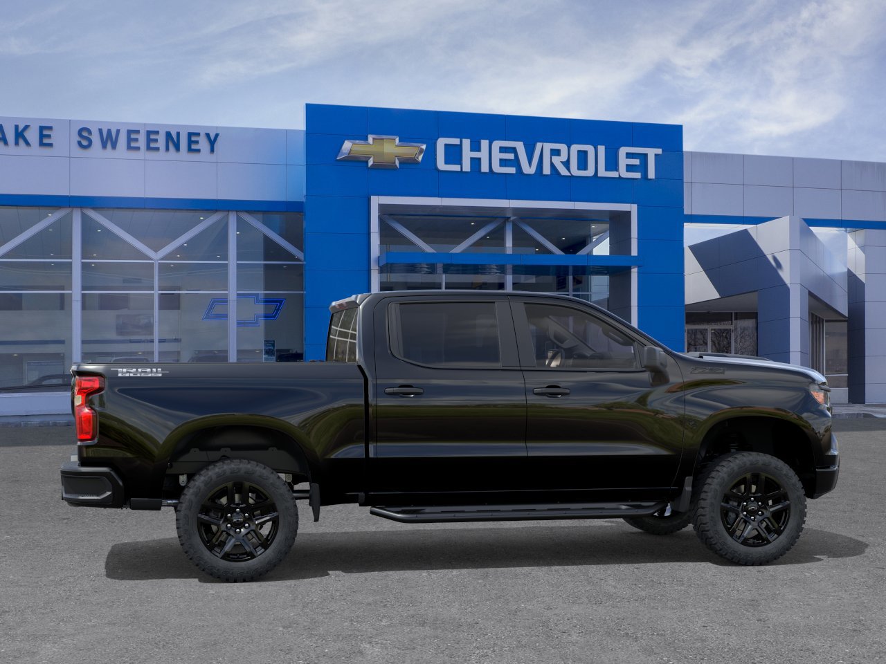 Used 2023 Chevrolet Silverado 1500 Custom Trail Boss w/ Midnight Edition AWD/4WD image 5