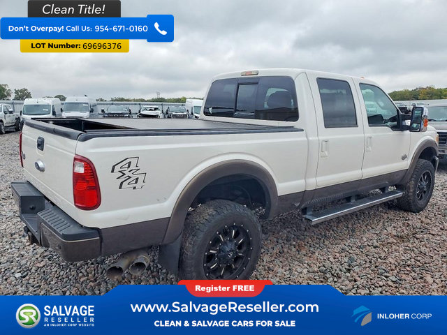Used 2015 Ford F350 King Ranch w/ Snow Plow Prep Package AWD/4WD image 4