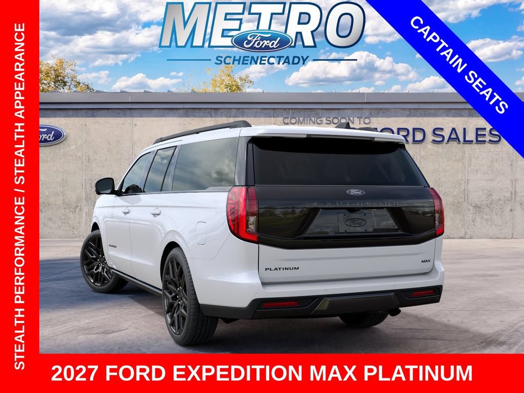 New 2027 Ford Expedition Max Platinum w/ Stealth Performance Package AWD/4WD image 4