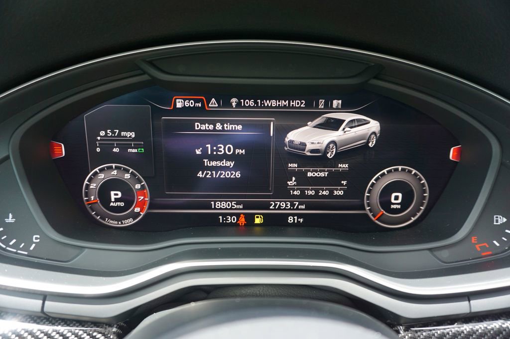 Used 2019 Audi RS 5 Sportback w/ RS Driver Assistance Package AWD/4WD image 7