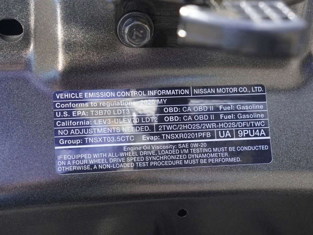 New 2026 Nissan Pathfinder SV image 25