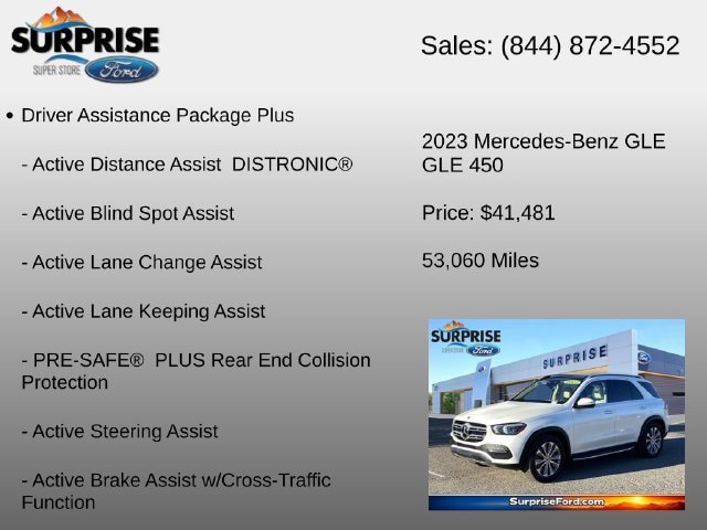 Used 2023 Mercedes-Benz GLE 450 4MATIC w/ 3rd Row Seat Package image 6