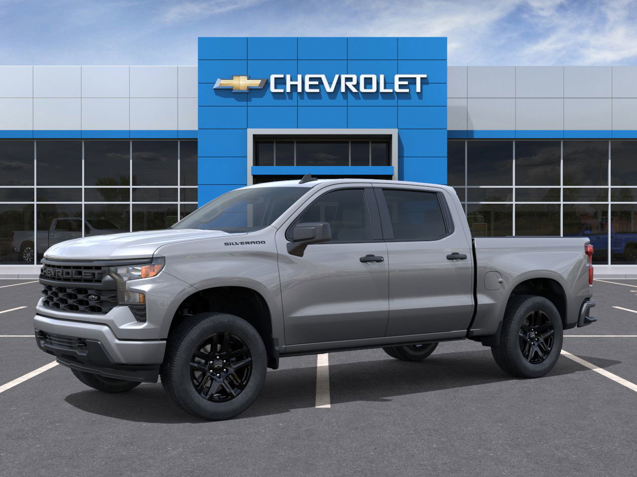 New 2026 Chevrolet Silverado 1500 Custom w/ LPO, Dark Essentials Package video 2