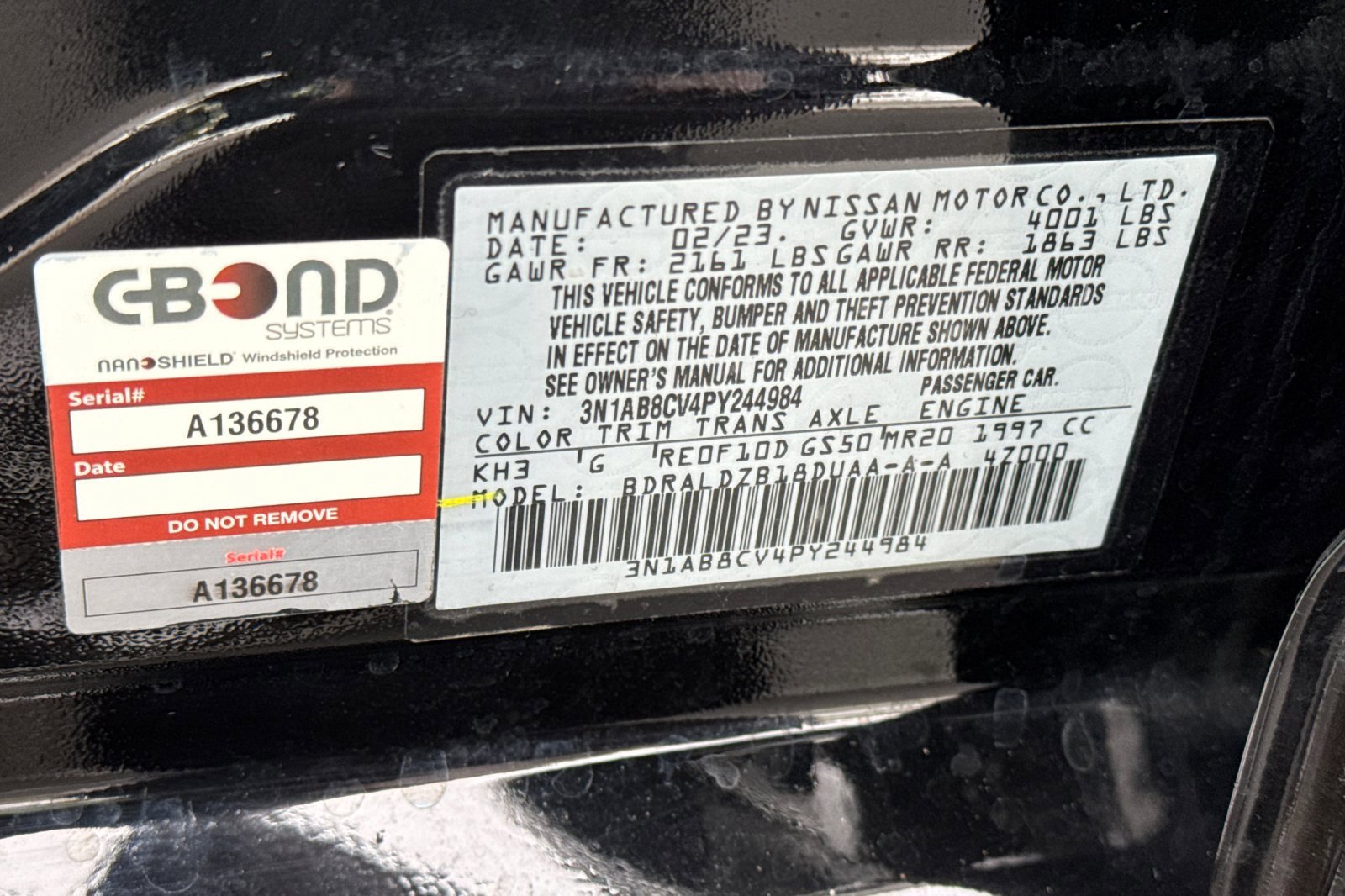 Certified 2023 Nissan Sentra SV w/ All-Weather Package image 33