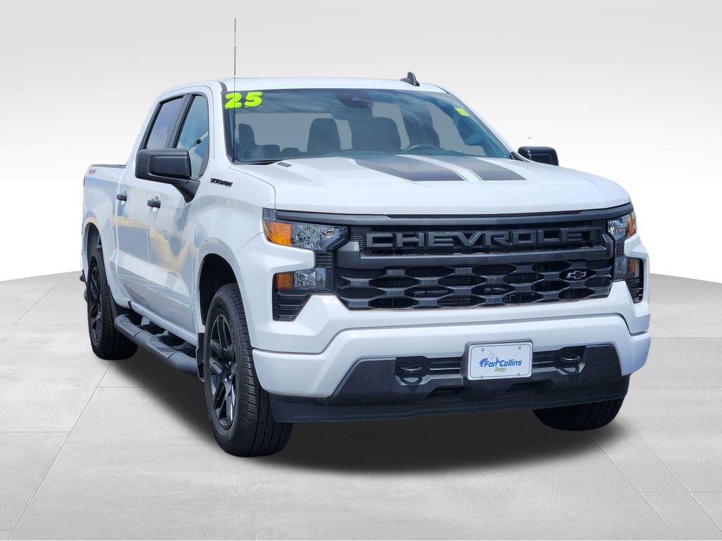 Used 2025 Chevrolet Silverado 1500 Custom w/ Rally Edition AWD/4WD image 3
