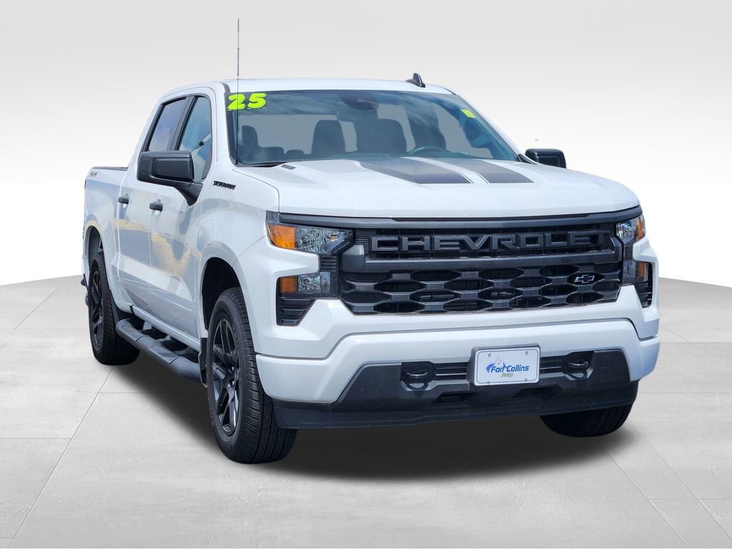 Used 2025 Chevrolet Silverado 1500 Custom w/ Rally Edition AWD/4WD image 3