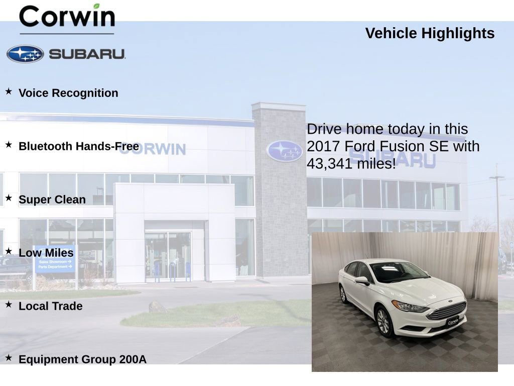 Used 2017 Ford Fusion SE image 6