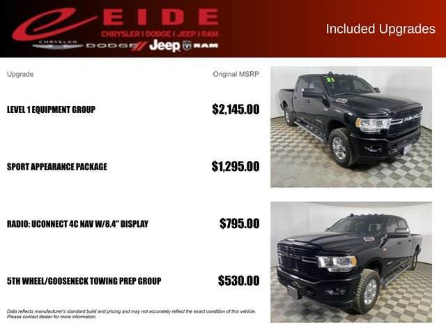 Used 2021 RAM 3500 Big Horn w/ Level 1 Equipment Group image 12