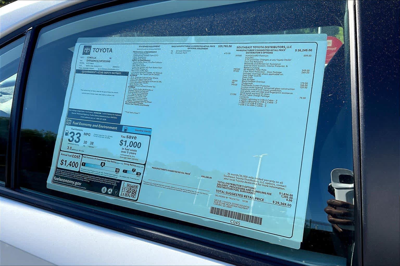 New 2027 Toyota Corolla SE FWD image 20
