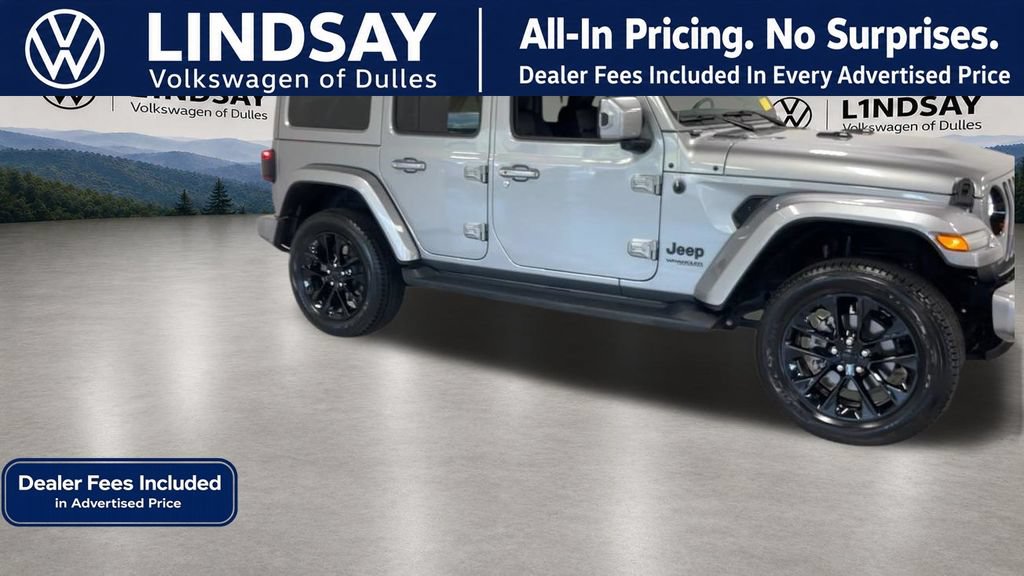 Used 2021 Jeep Wrangler Unlimited Sahara AWD/4WD image 4
