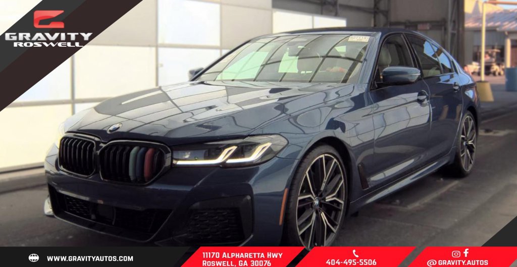 Used 2022 BMW 530i w/ M Sport Package RWD image 1