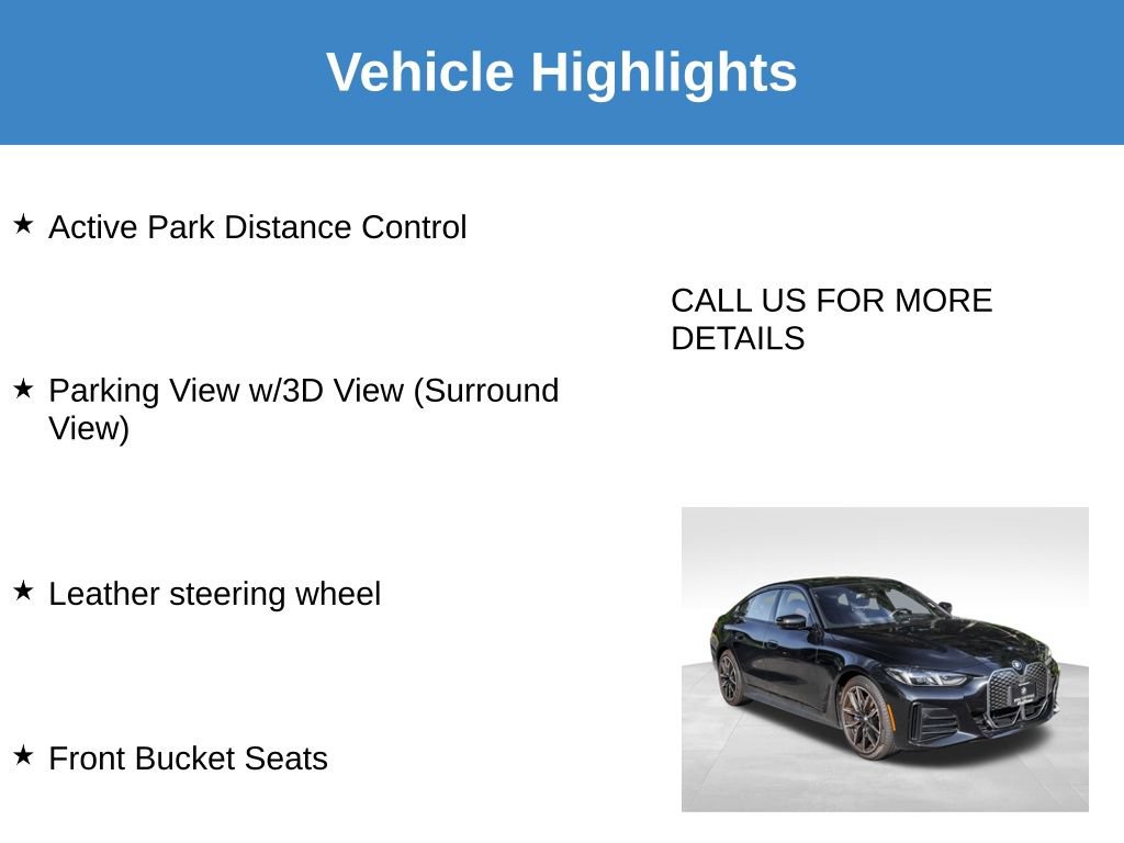 Used 2025 BMW i4 xDrive40i w/ M Sport Package AWD/4WD image 29