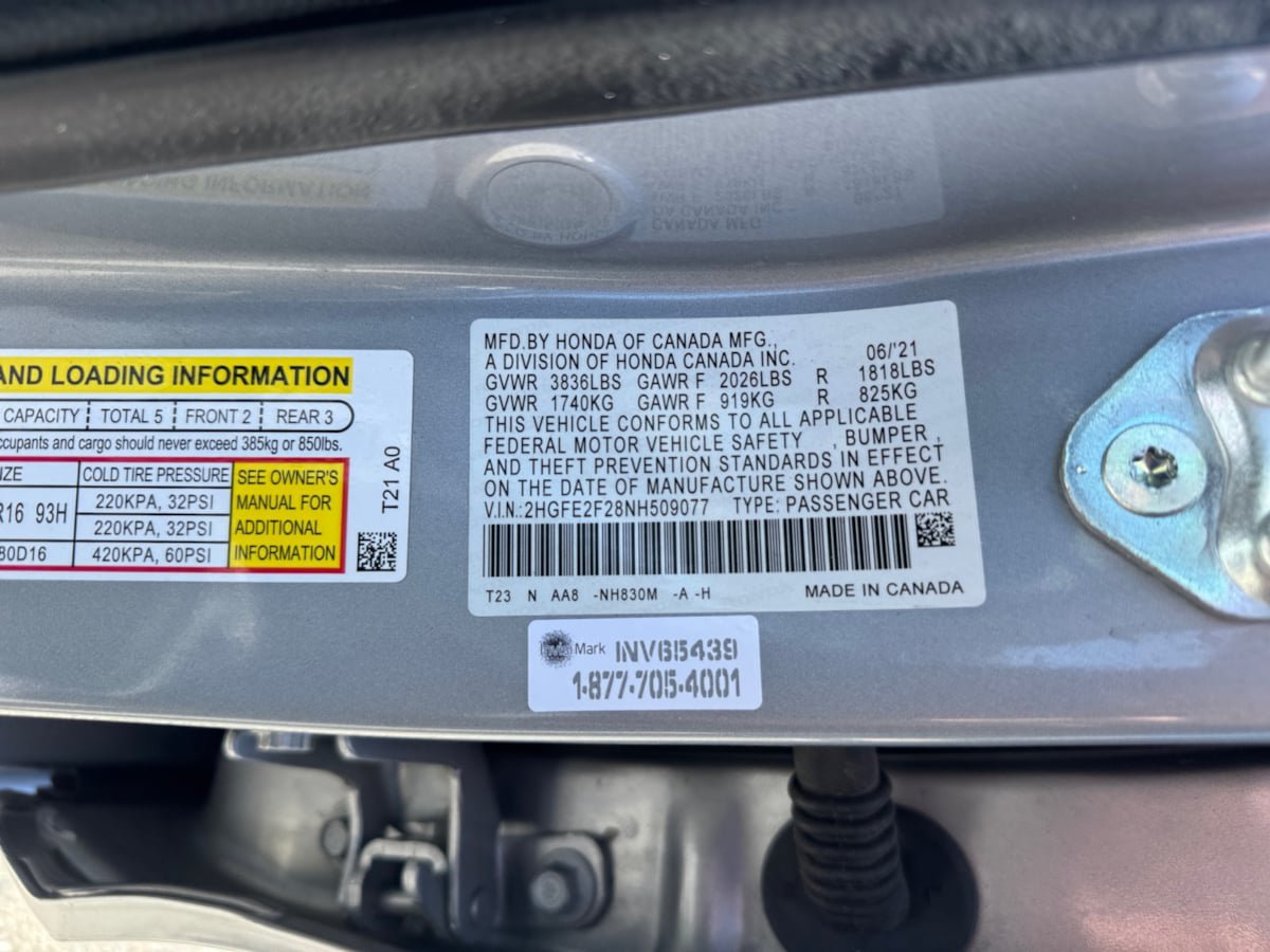 Used 2022 Honda Civic LX image 20