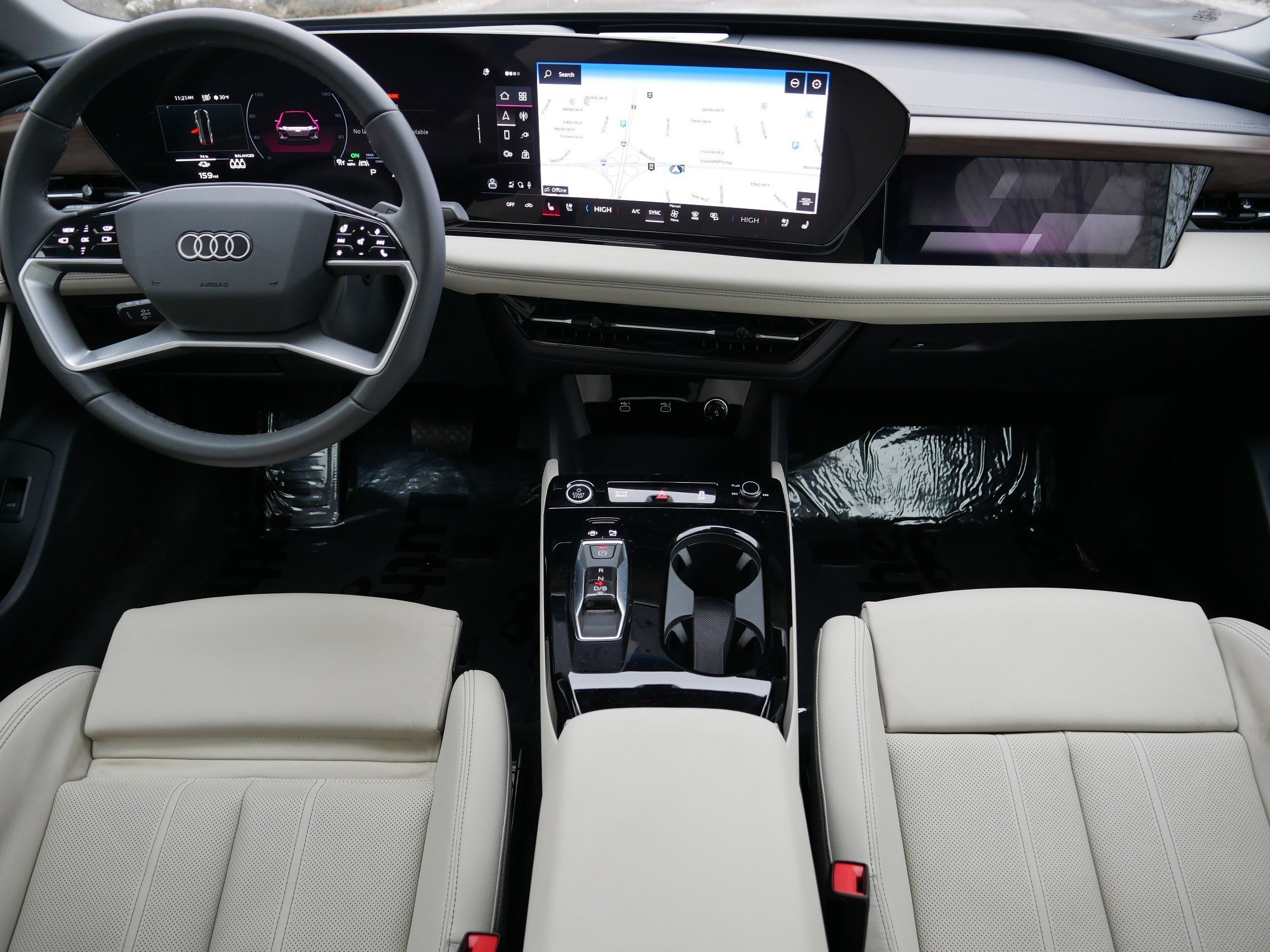 Used 2025 Audi A6 e-tron Prestige w/ Beige Warm Weather Package image 10