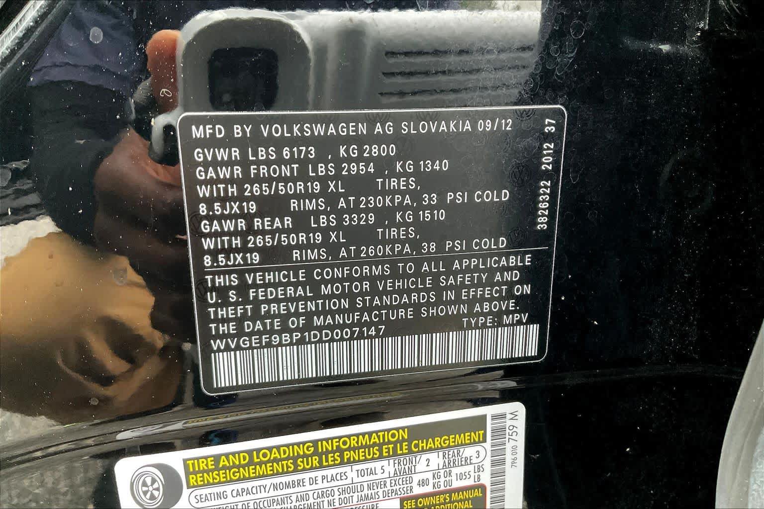 Used 2013 Volkswagen Touareg VR6 AWD/4WD image 33