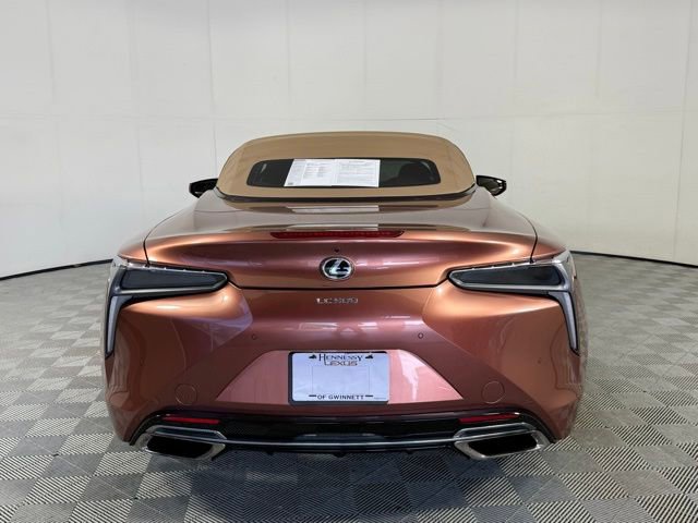 Used 2024 Lexus LC 500 Convertible w/ Touring Package RWD image 5