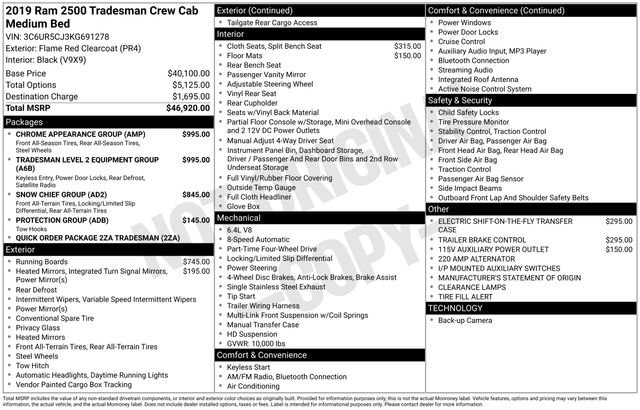 Used 2019 RAM 2500 Tradesman image 5