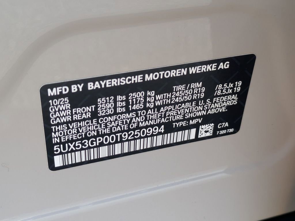 Used 2026 BMW X3 xDrive30i AWD/4WD image 27