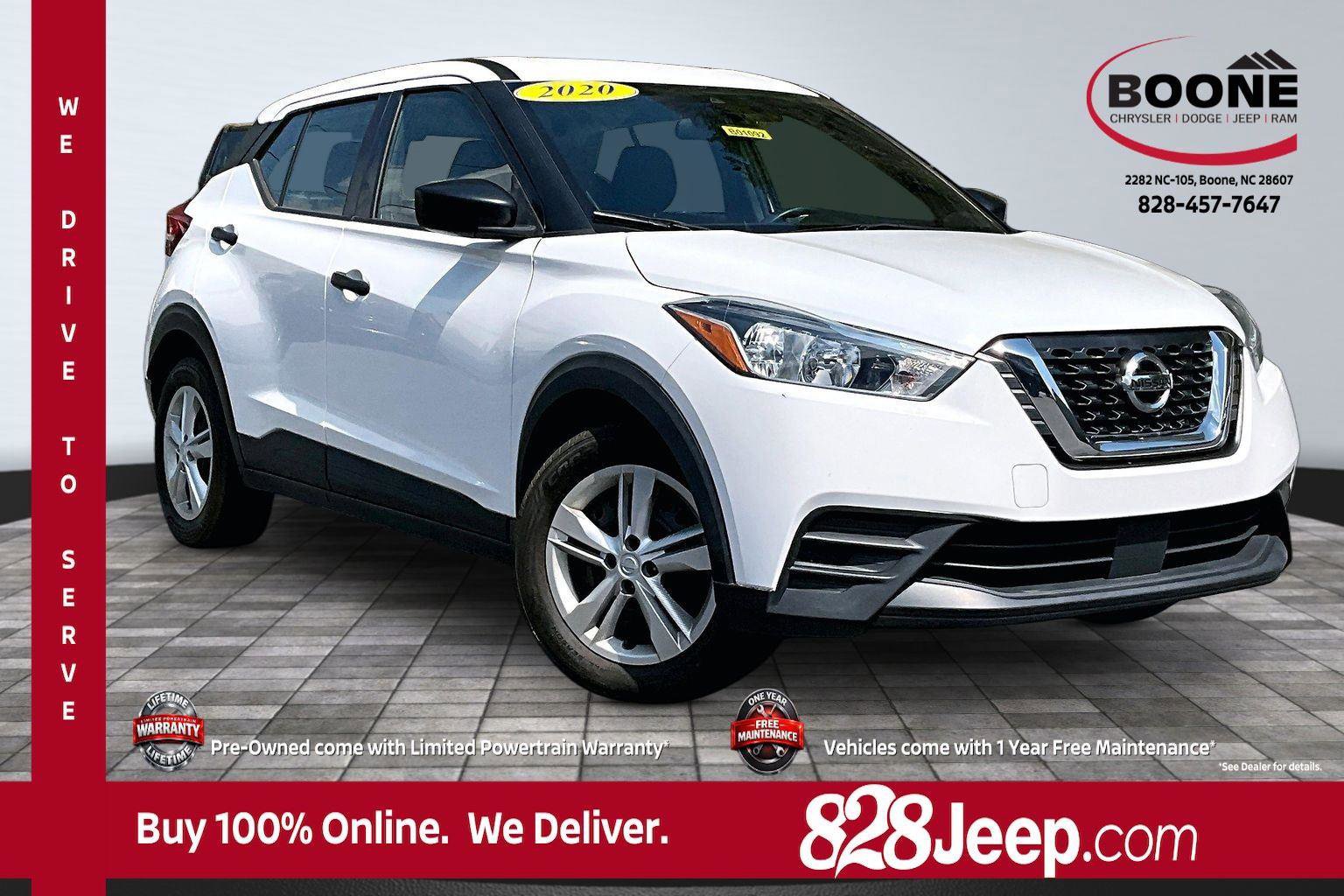 Used 2020 Nissan Kicks S