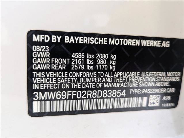 Used 2024 BMW 330i Sedan w/ Convenience Package RWD image 24