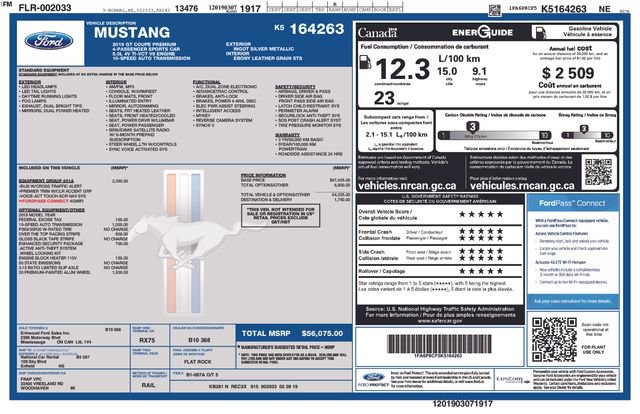 Used 2019 Ford Mustang GT Premium w/ Equipment Group 401A image 34
