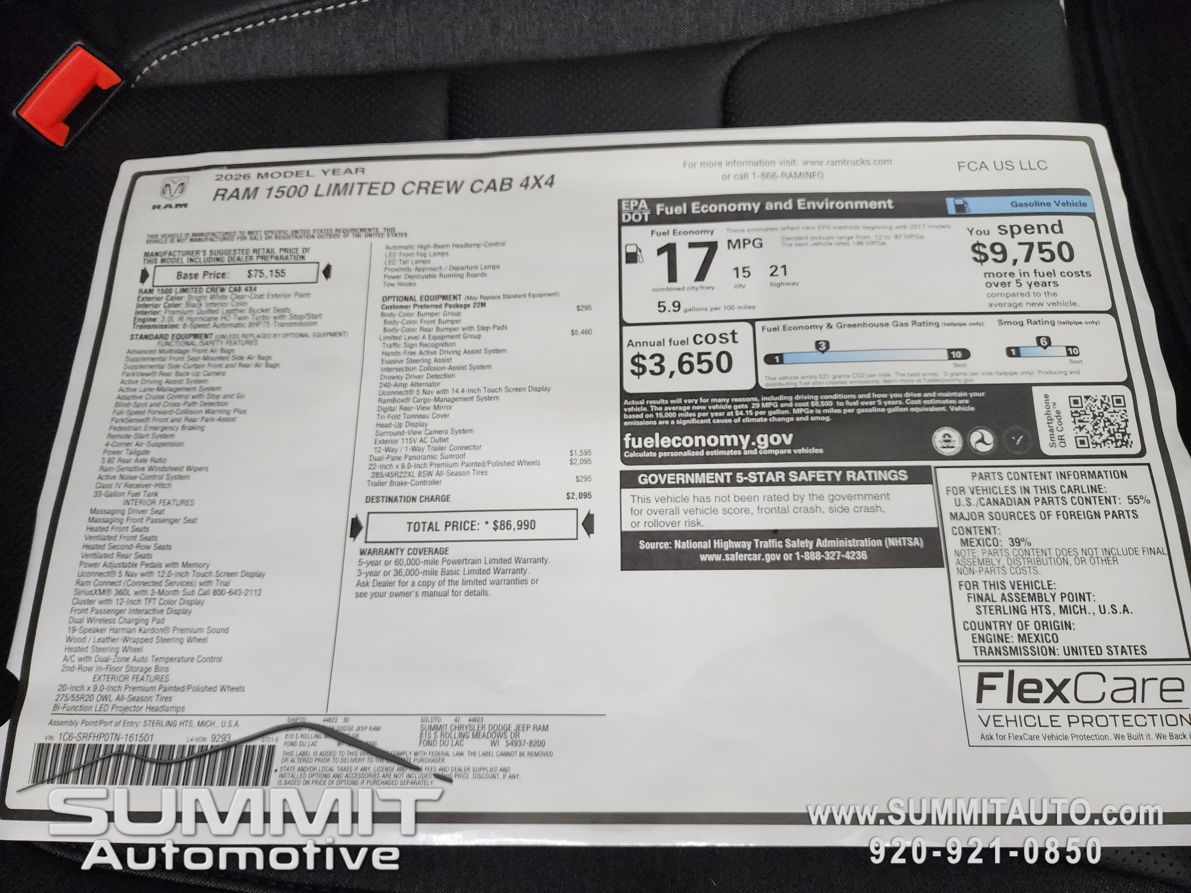 New 2026 RAM 1500 Limited image 39
