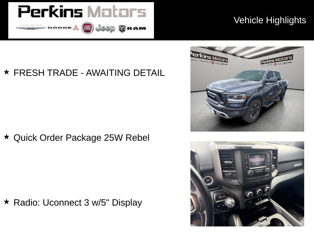 Used 2021 RAM 1500 Rebel AWD/4WD image 5