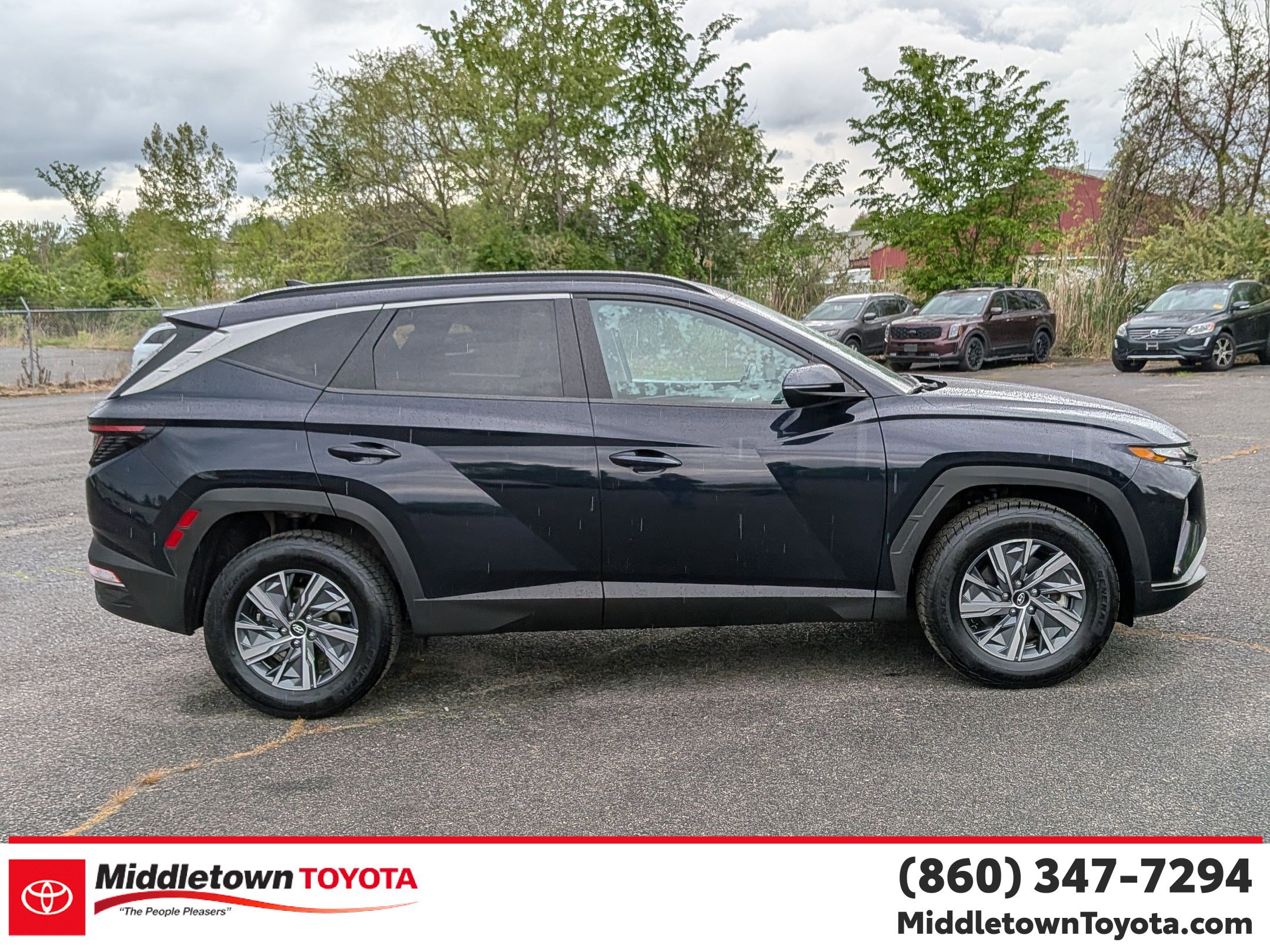 Used 2022 Hyundai Tucson Blue AWD/4WD image 2